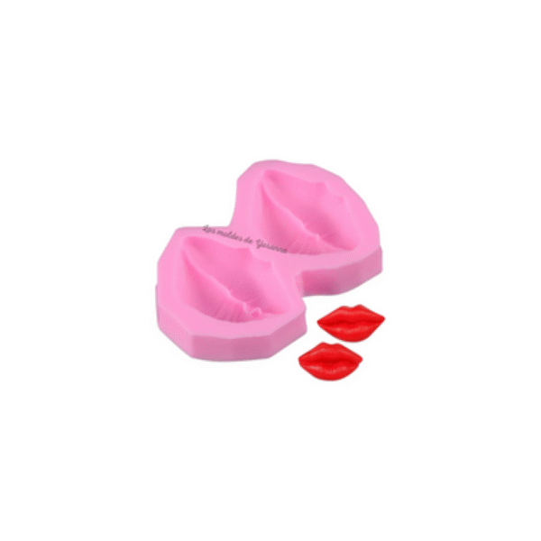 Molde Silicón Besos
