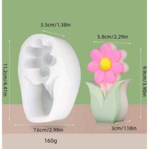 Molde Vela Flor Molde Vela Flor