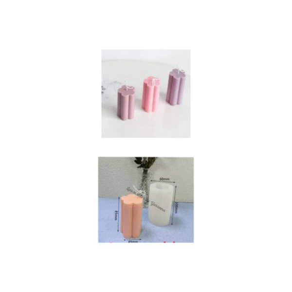 Molde Vela Flor