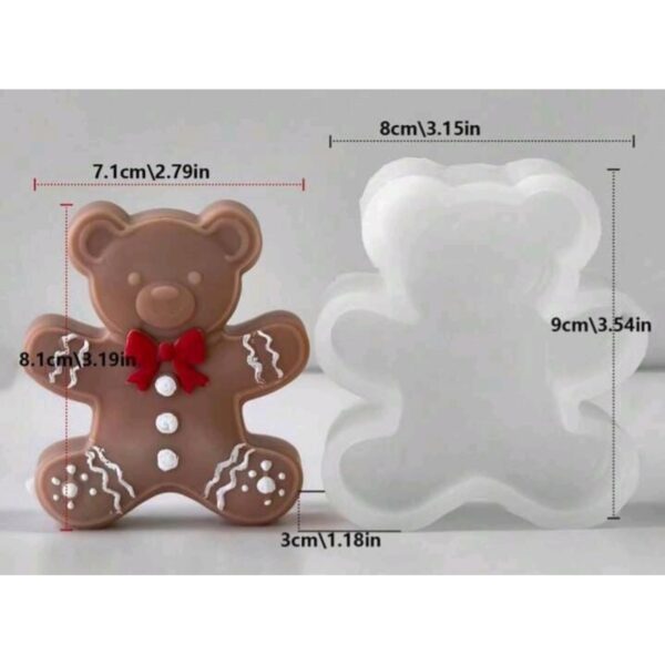 Oso Navideño con moño Oso Navideño con moño