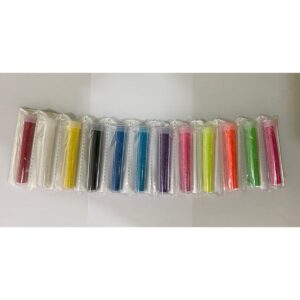 Paquete de 12 piezas de glitter varios colores