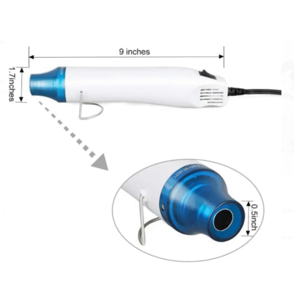 Pistola de aire caliente para manualidades