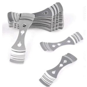 Soporte metálico para pabilos.