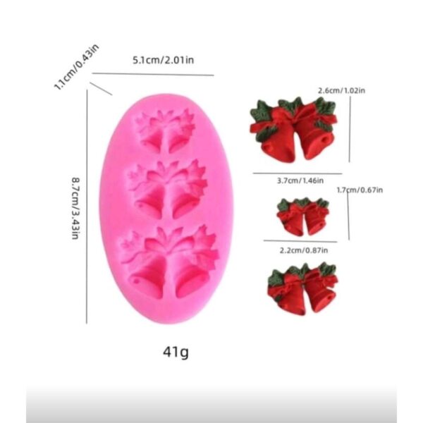 Molde Campanas 3 cav