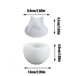 Molde Esfera 2 piezas Molde Esfera 2 piezas