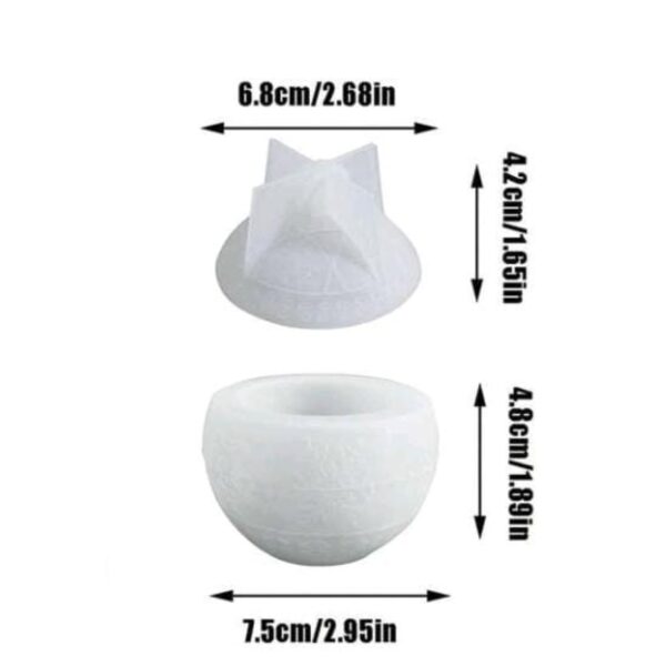 Molde Esfera 2 piezas