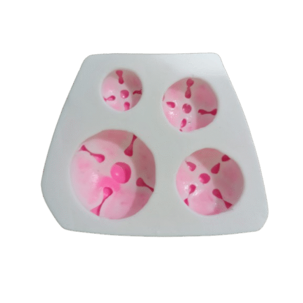 Pan de muerto 4 cavidades Pan de muerto 4 cavidades