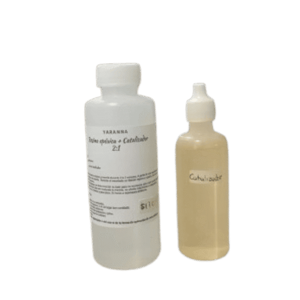 Resina Epóxica y Catálizador 2:1 P 100:50 grs Resina Epóxica y Catálizador 2:1 P 100:50 grs