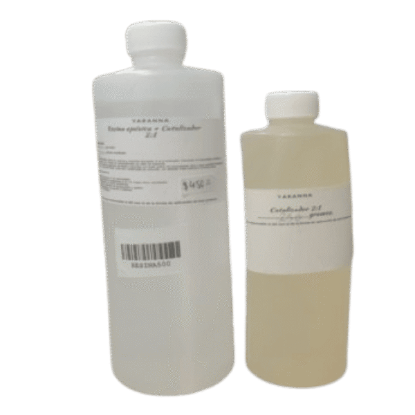 Resina Epóxica y Catalizador 2:1 P 500:250 grs Resina Epóxica y Catalizador 2:1 P 500:250 grs