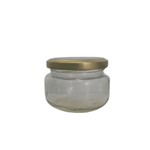 Tarro de vidrio de 04 oz