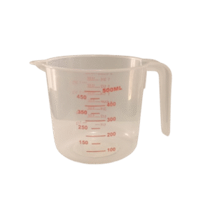 Taza medidora mediana 500 ml. Taza medidora mediana 500 ml.