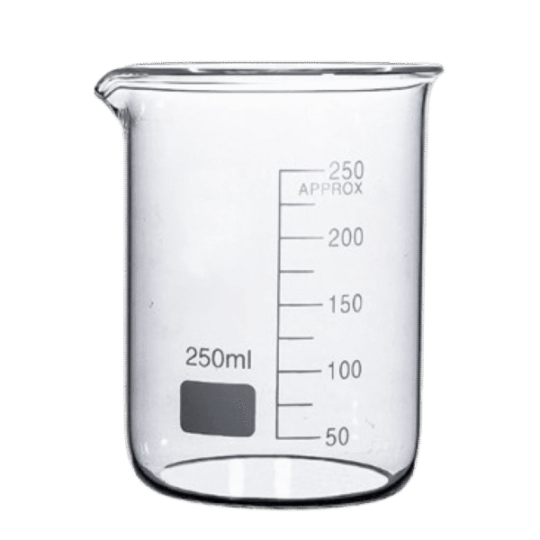 Vaso de precipitado 250 ml de borosilicato