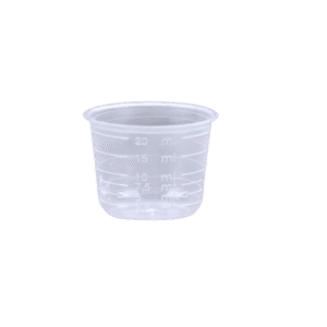 Vaso dosificador de 20 ml plástico Vaso dosificador de 20 ml plástico