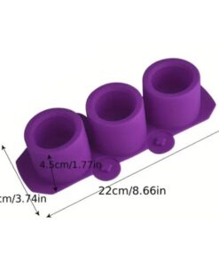 Molde maceta circular 3 cavidades