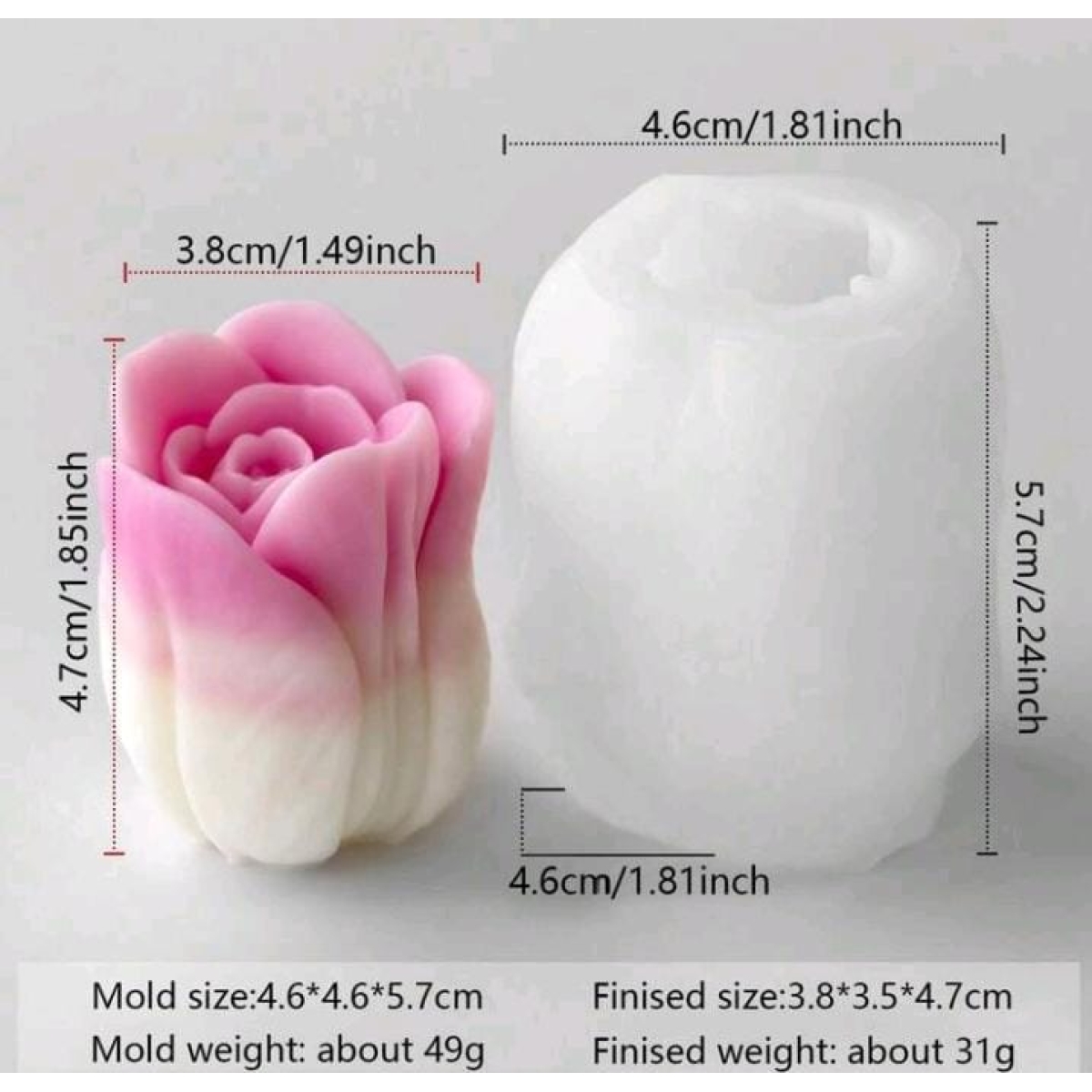 Molde Tulipan elegante #2