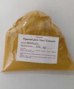 Pigmento Amarillo yeso/concreto 100 grs