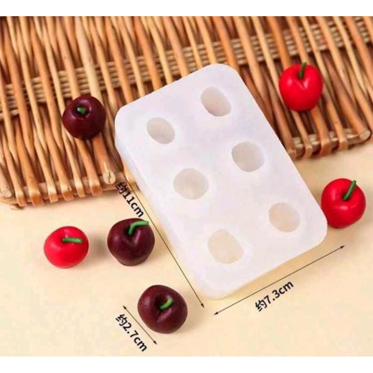 Molde Cerezas 10 cav.