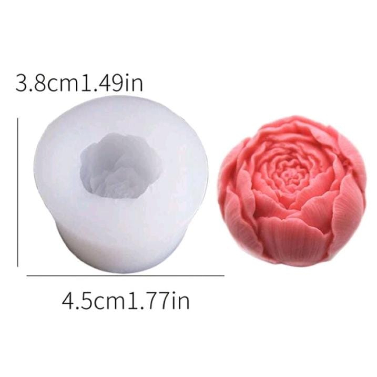 Molde Flor Abierta #2