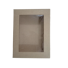Caja de cartón con ventana de acetato 20x15x4 cm