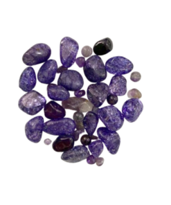 Cuarzo Aura morada 100 gramos