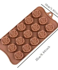 Molde Flores 15 cavidades