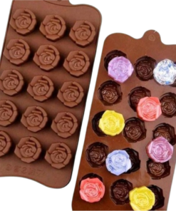 Molde Flores 15 cavidades