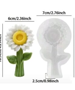 Molde Girasol con Tallo