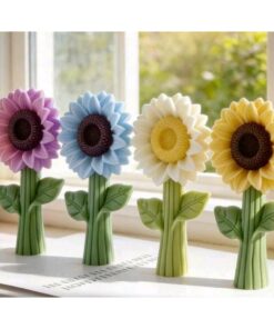 Molde Girasol con Tallo