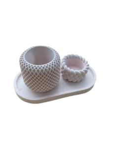 Molde Kit base,jarrón y maceterito.