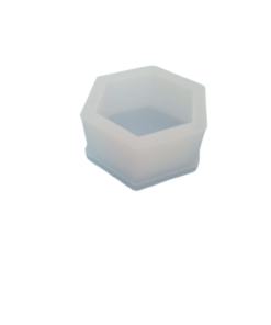 Molde Maceta Hexagono Chico