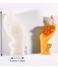 Molde Mano, Flor y Mariposa