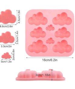 Molde numbes 8 cavidades