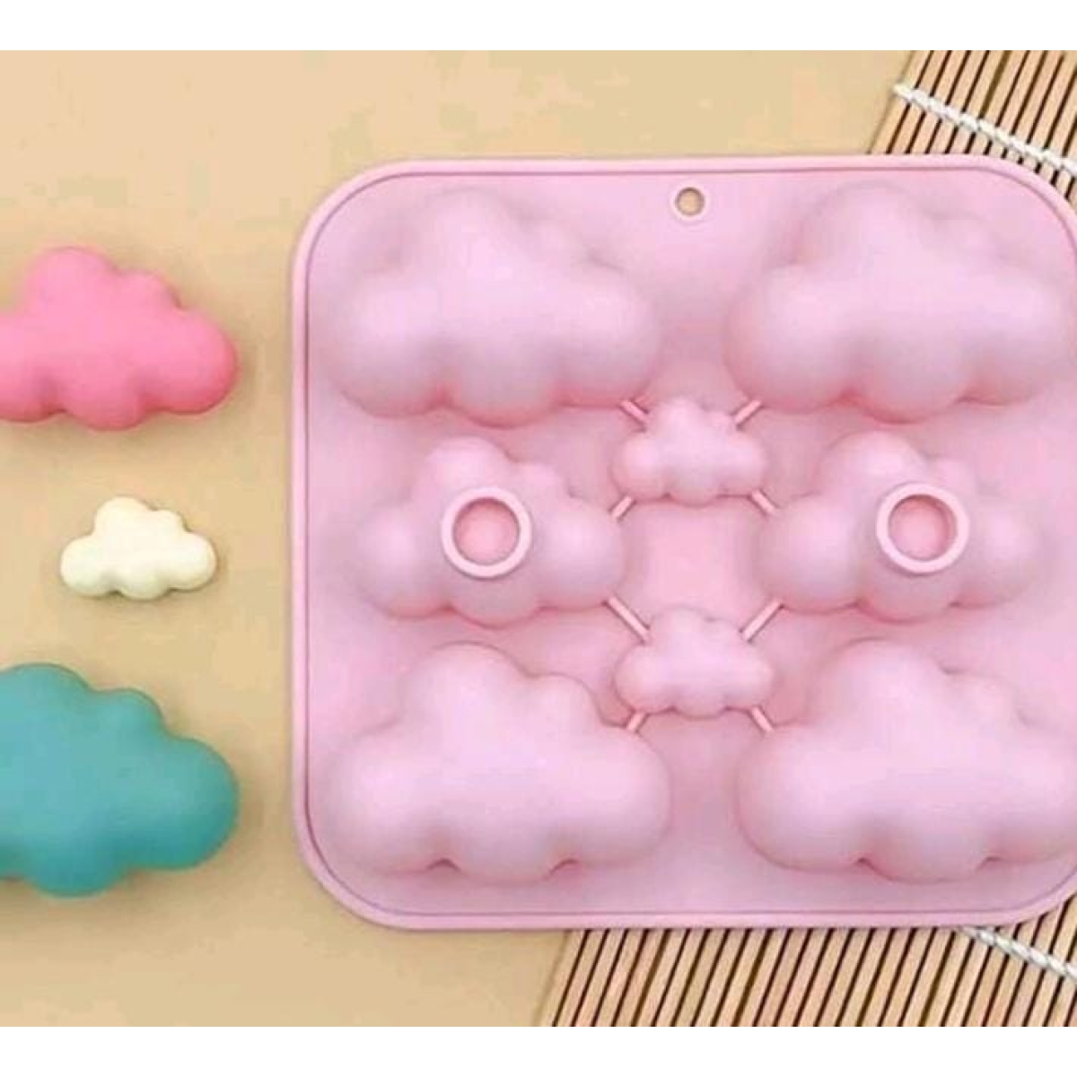 Molde numbes 8 cavidades