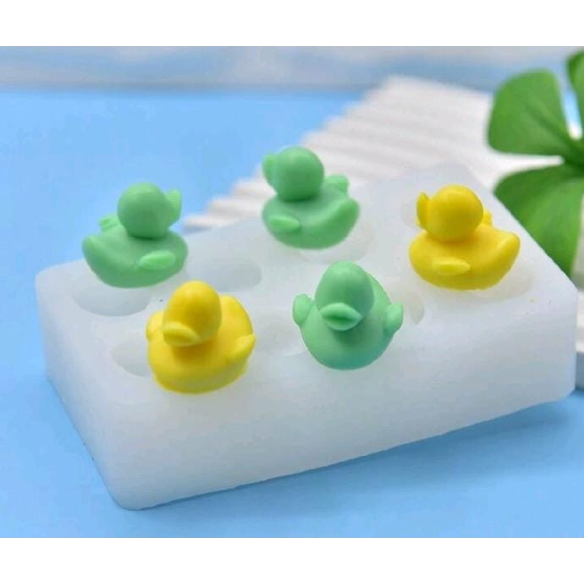 Molde Patitos 8 cavidades