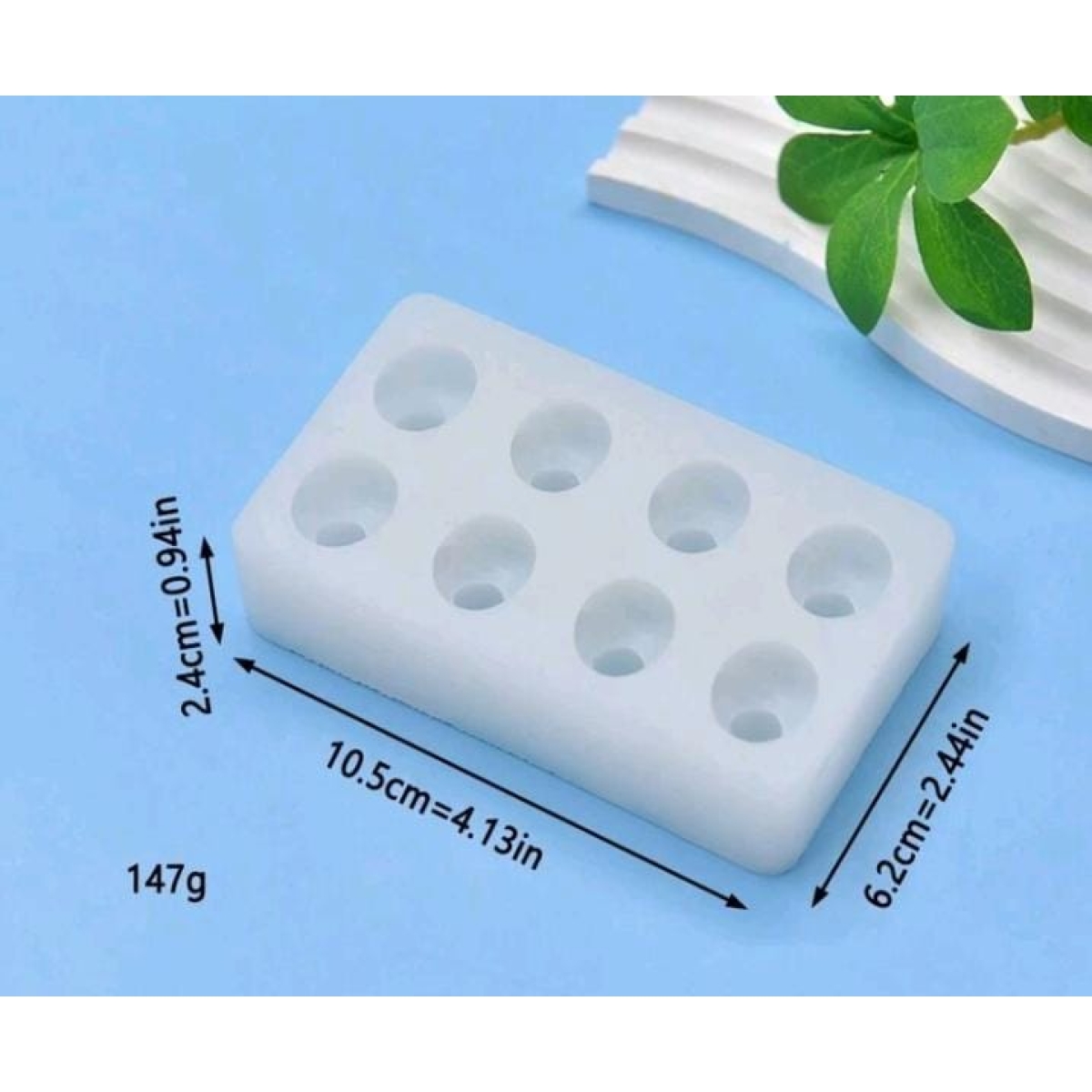 Molde Patitos 8 cavidades