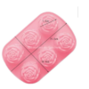 Molde Rosas 6 cavidades
