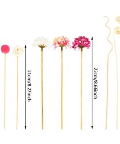 Varitas para ambientador 10 pzs flores