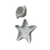 Figura de yeso cerámico conjunto marino
