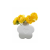 Figura de yeso cerámico macetita flor