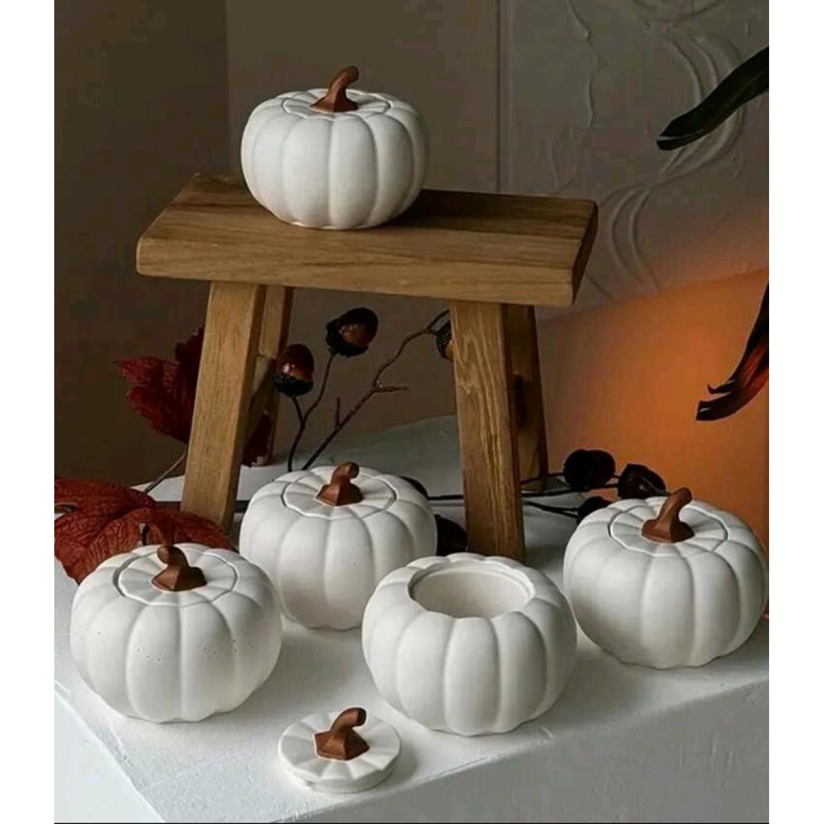 Molde Macetero calabaza