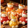 Molde Osito calabaza