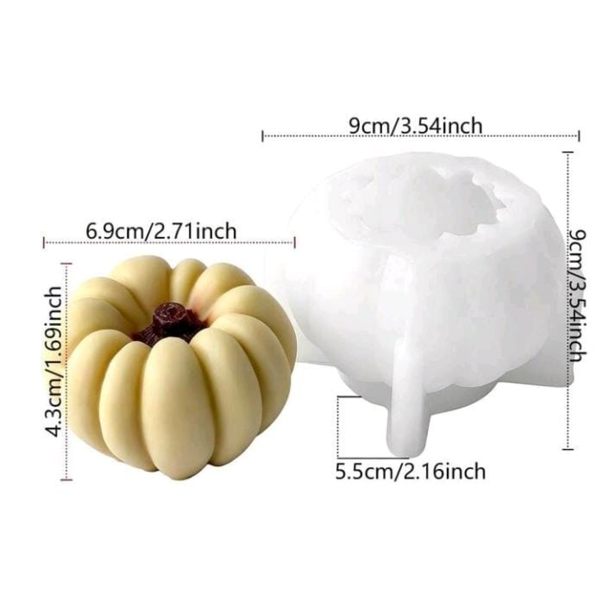 Molde Calabaza encantada